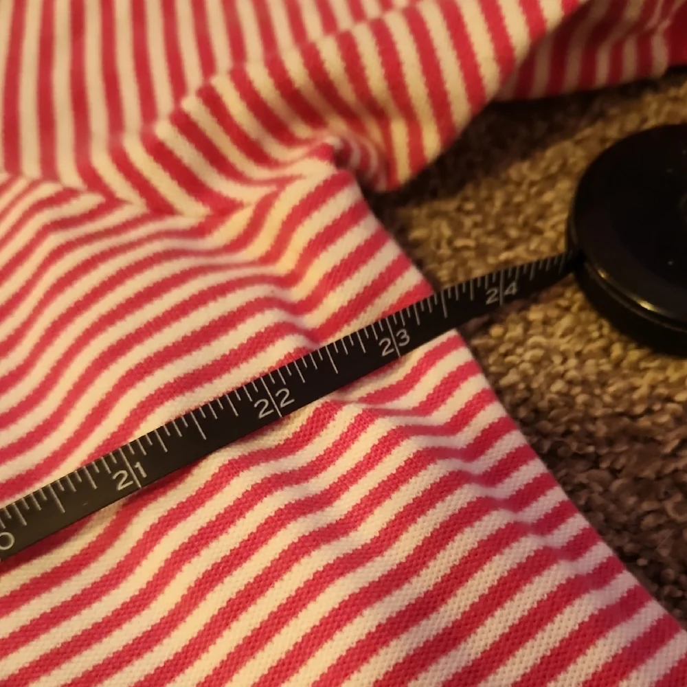 Ralph Lauren Pink Striped Polo Shirt